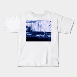 Blue abstract Kids T-Shirt